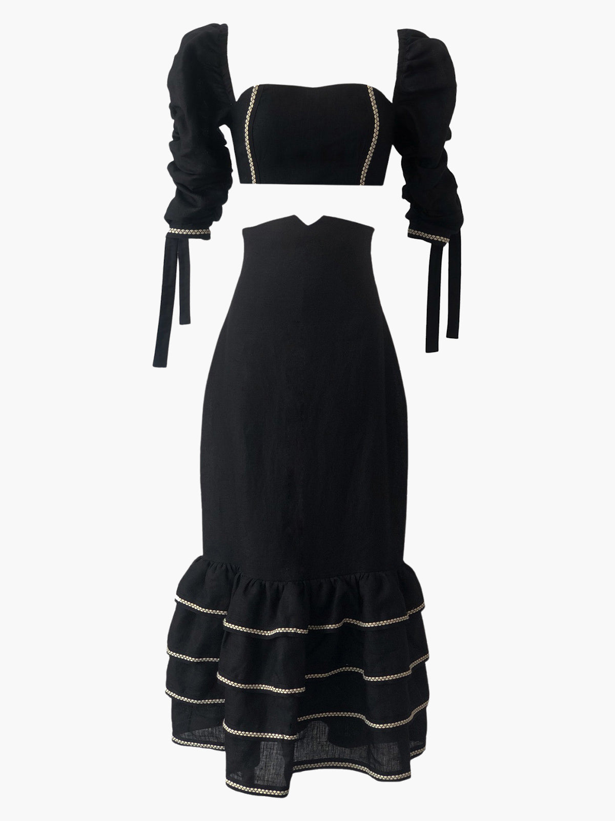 Flamenco Set | Black Flamenco Set | Black