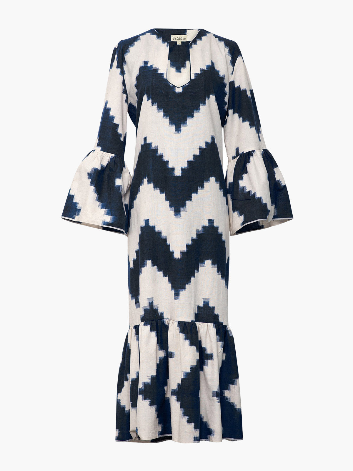 Viento Dress | Zig Zag Navy Blue Viento Dress | Zig Zag Navy Blue