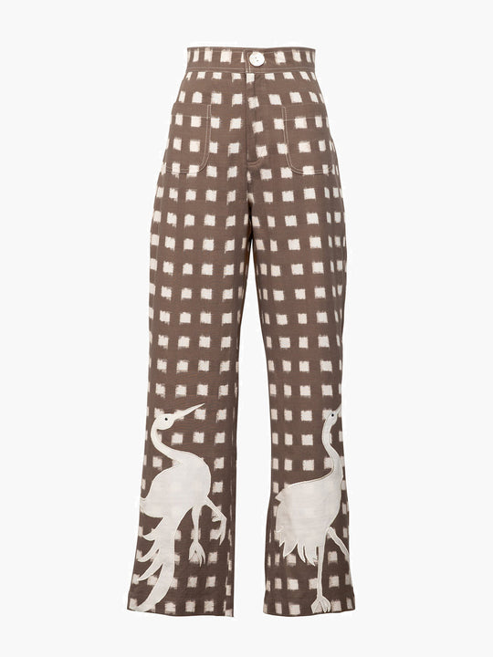 Picnic Trousers | Embroidery