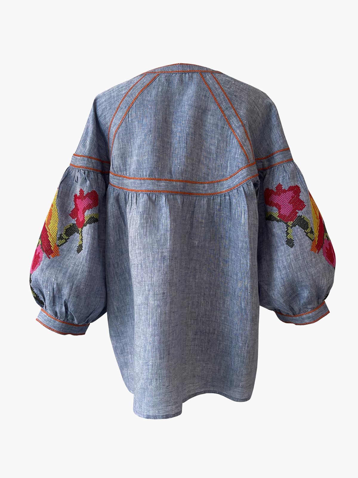 Rufous Blouse | Blue Rufous Blouse | Blue