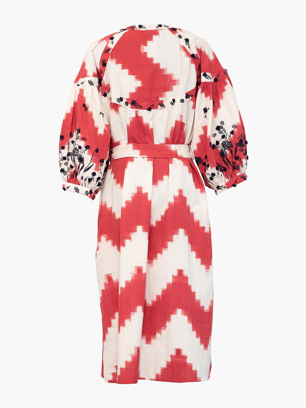 Zig Zag Dress | Red Zig Zag Dress | Red