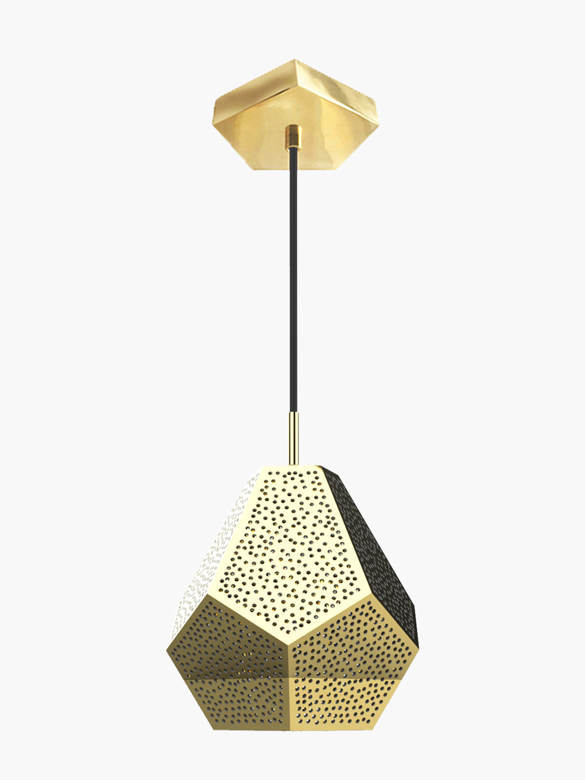 Almas Multi Faceted Hanging Light Almas Multi Faceted Hanging Light