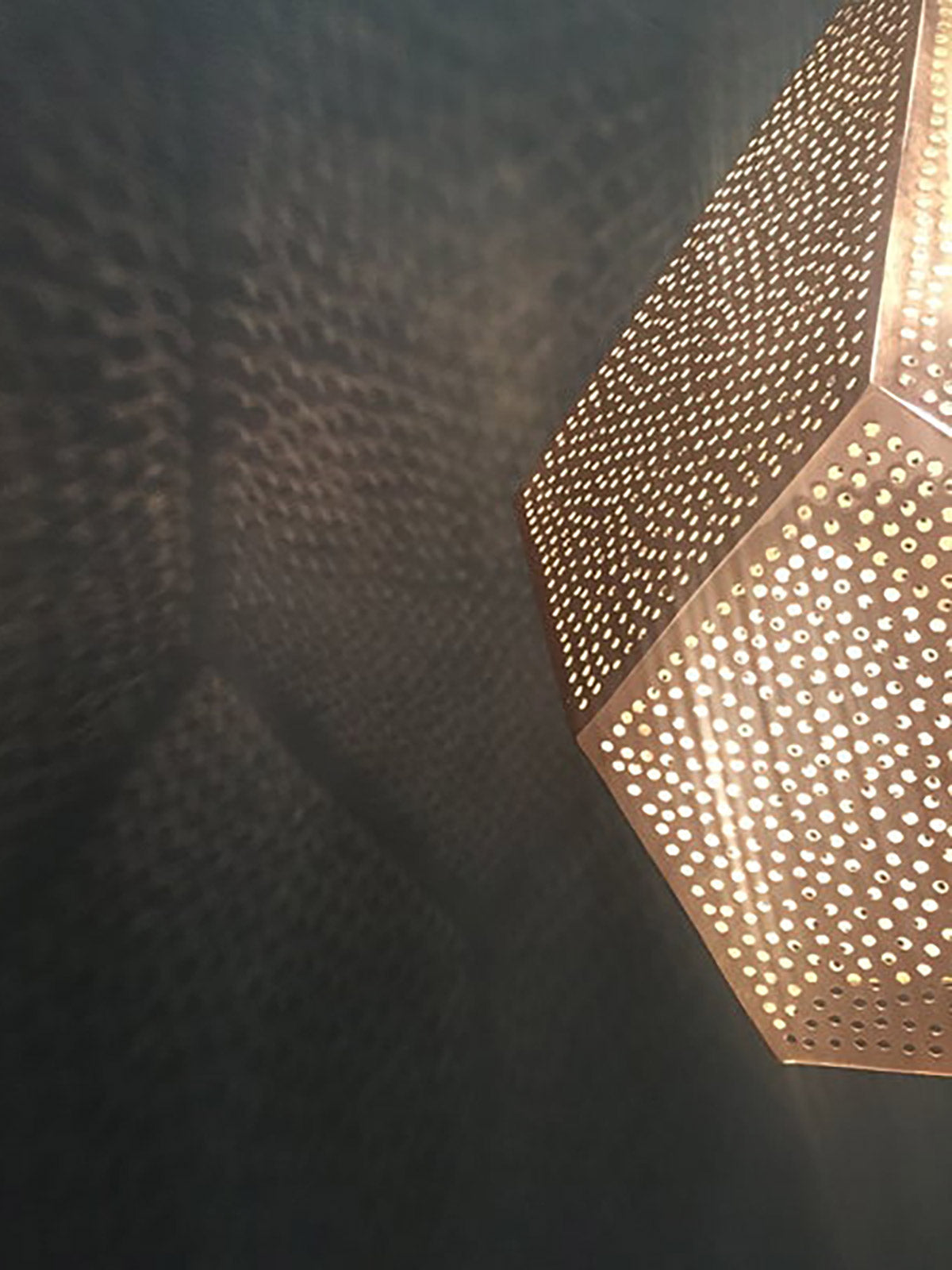 Almas Multi Faceted Hanging Light Almas Multi Faceted Hanging Light