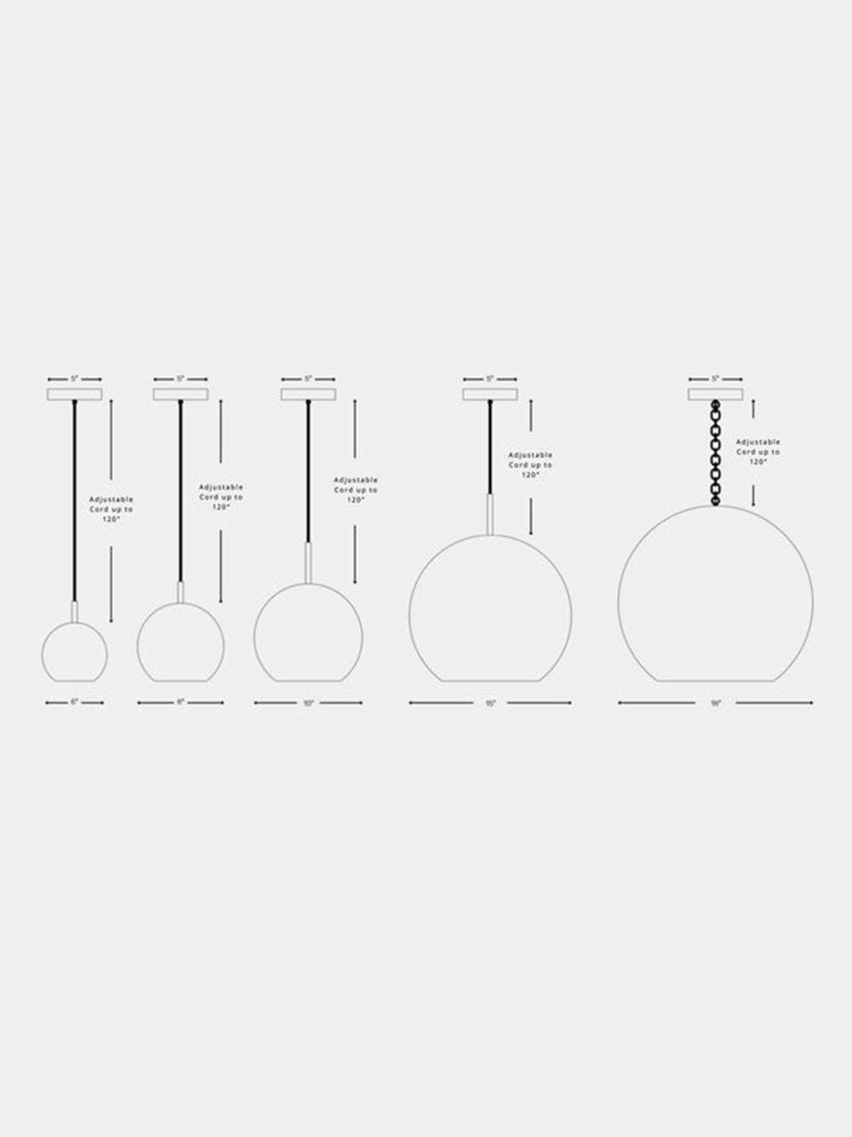 Najma Reversed Pendant Light Najma Reversed Pendant Light