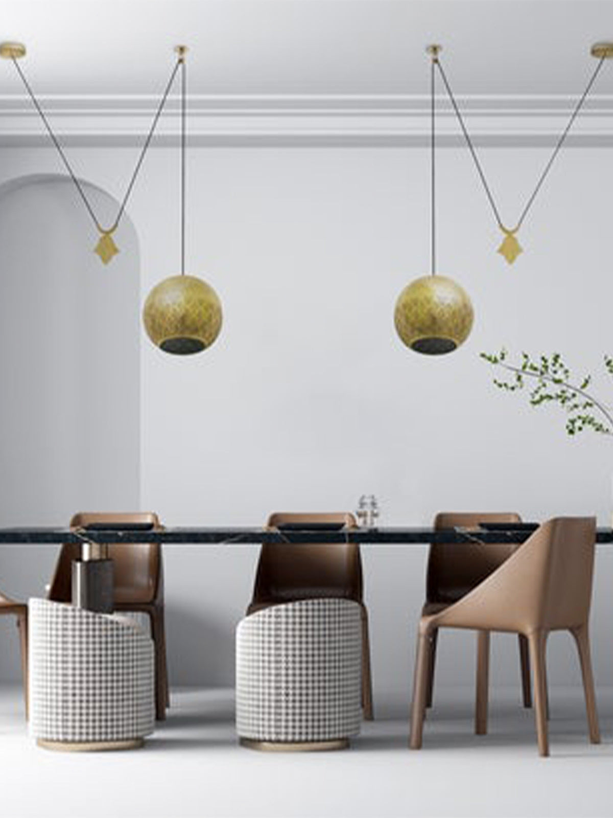 Nur Reversed Counterbalance Weight Pendant Nur Reversed Counterbalance Weight Pendant