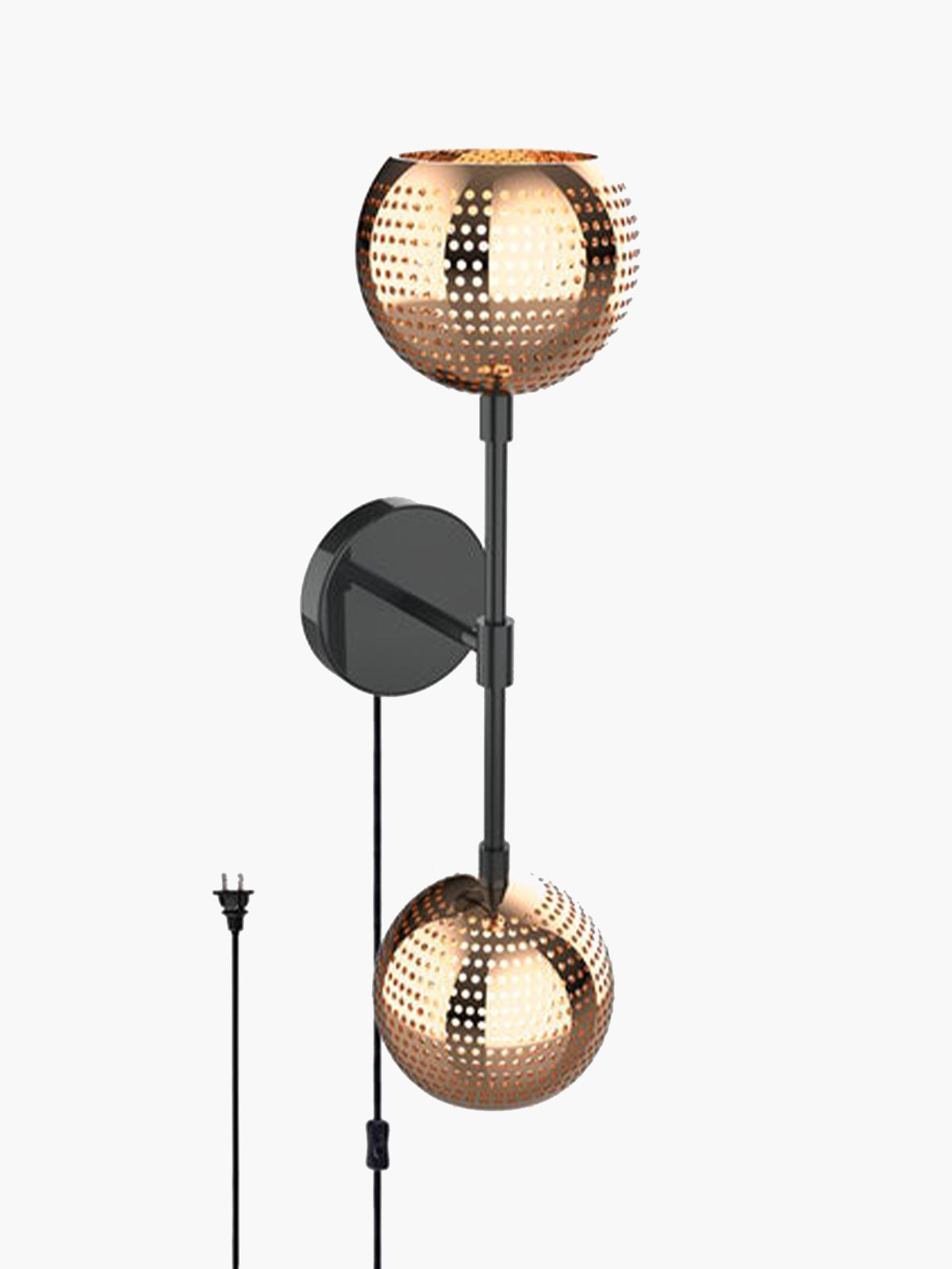 Shams Wall Sconce Dual Globe Shams Wall Sconce Dual Globe