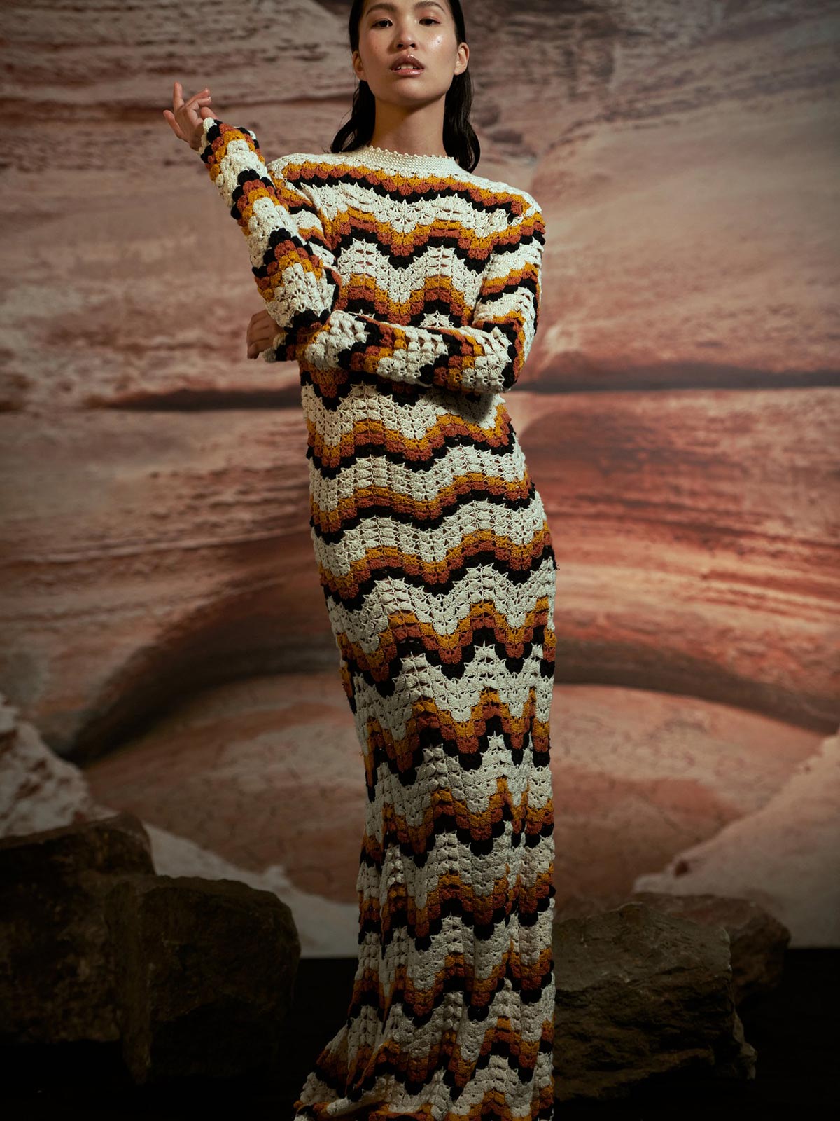 Abanico Hand Crocheted Dress Abanico Hand Crocheted Dress