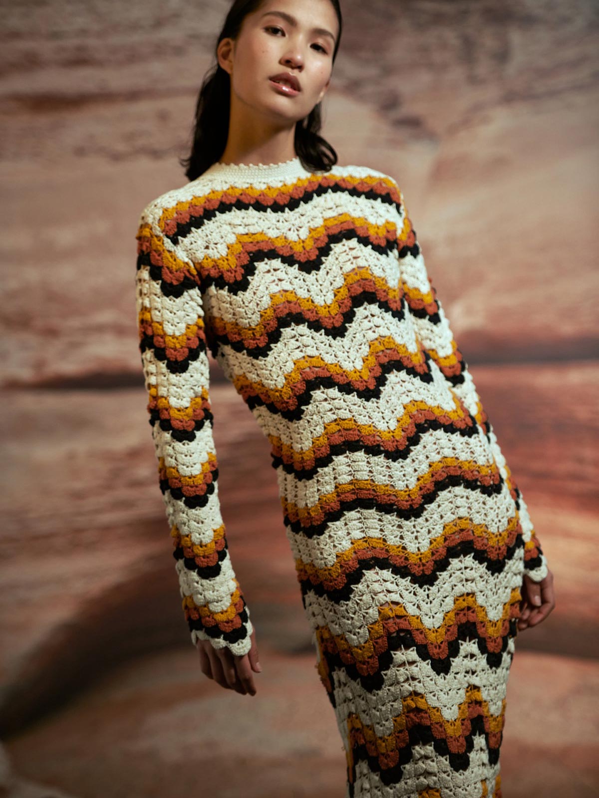 Abanico Hand Crocheted Dress Abanico Hand Crocheted Dress