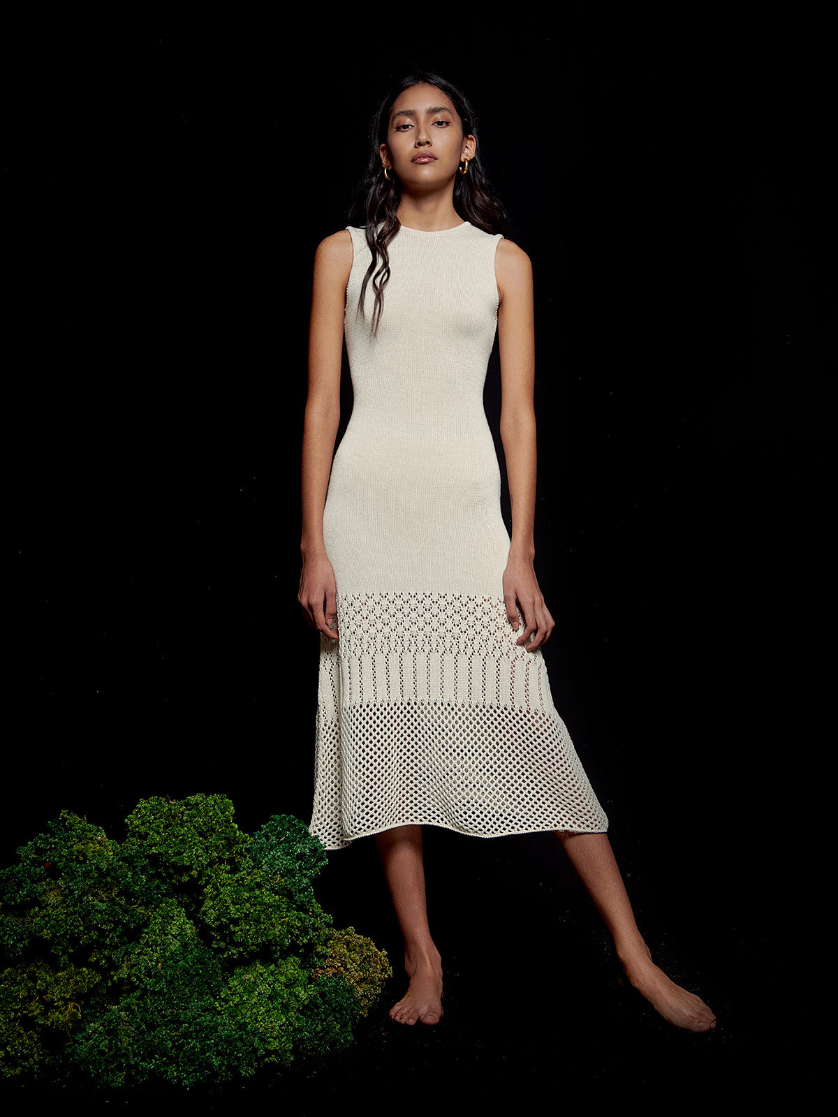 Nem Midi Dress | Ivory Nem Midi Dress | Ivory