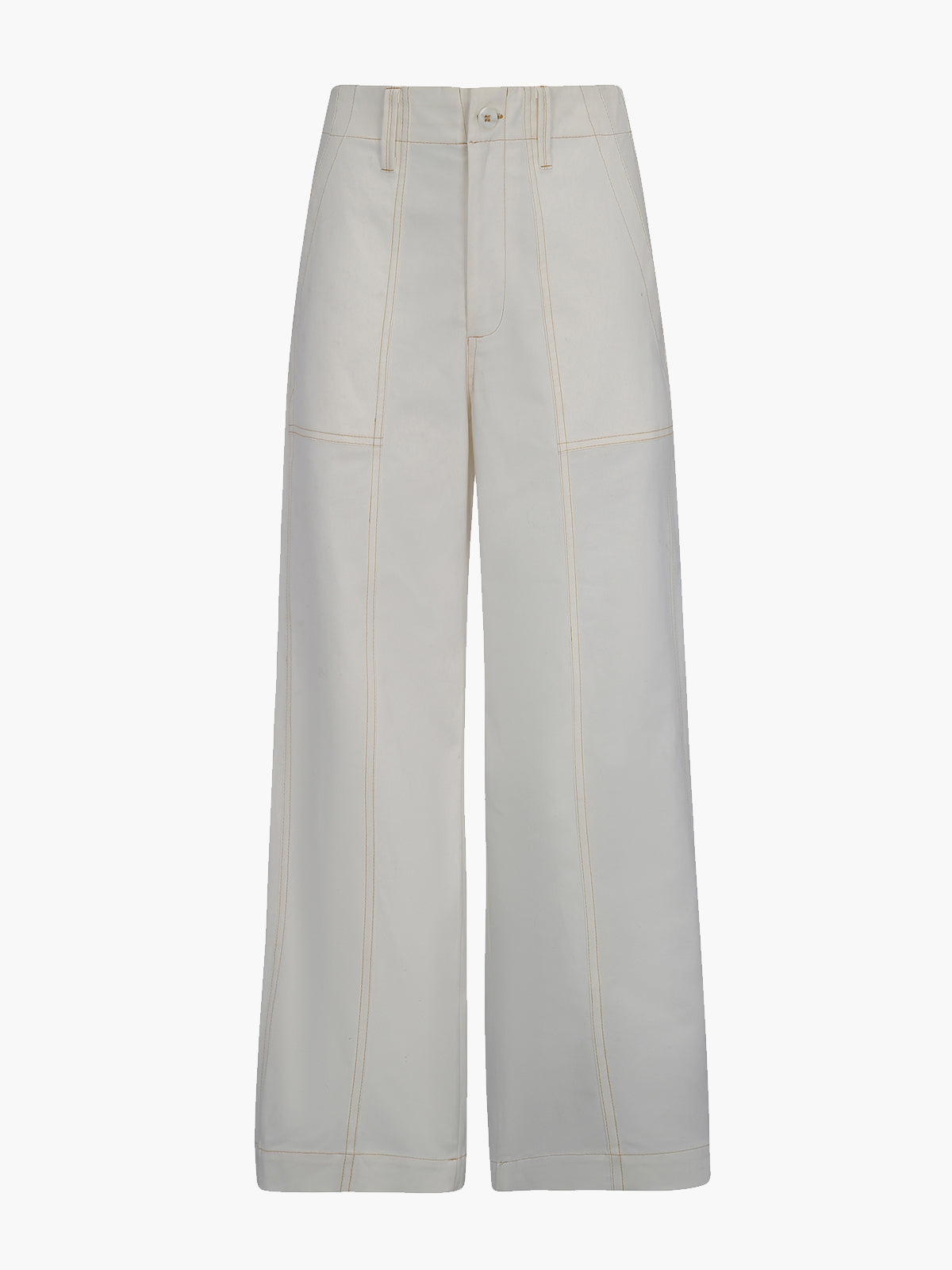 A Kind of Guise Elasticated Wide Trousers - Driftwood Check | Garmentory