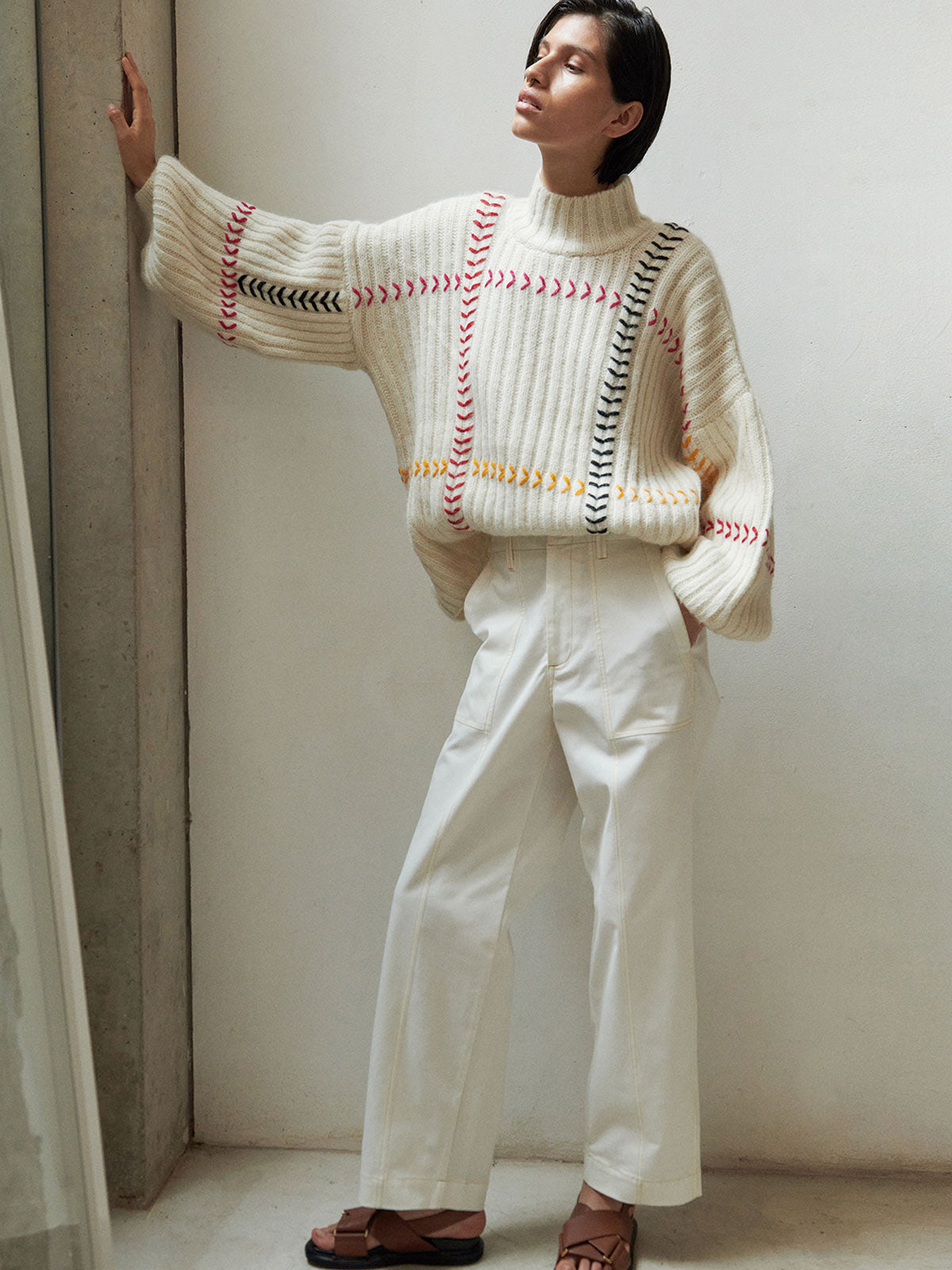 Retablo Pants | Ivory Retablo Pants | Ivory