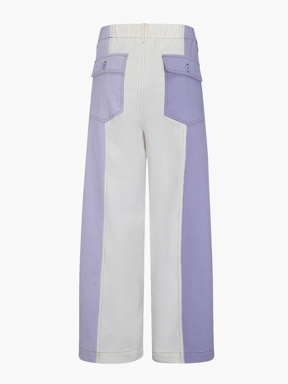 Retablo Pants | Ivory/Lilac Retablo Pants | Ivory/Lilac