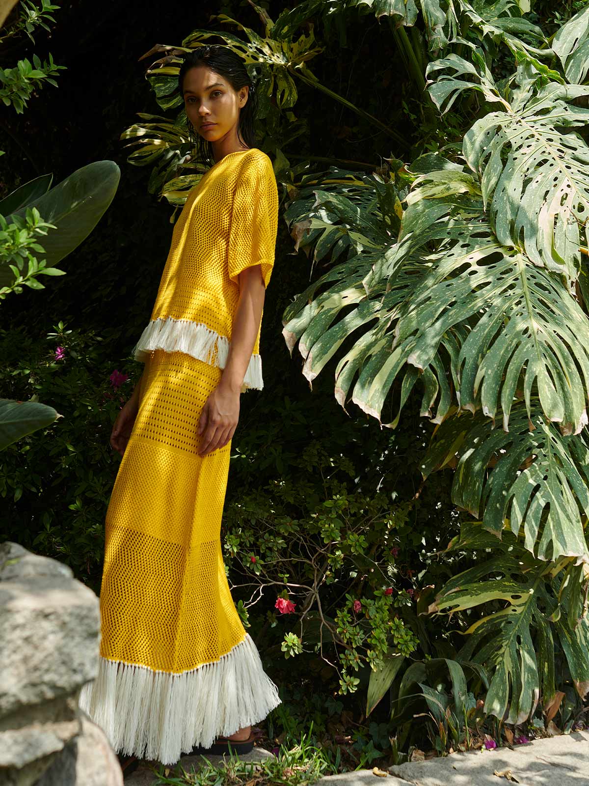 Carisa Skirt | Yellow