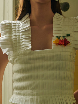 Vera Top | Ivory Vera Top | Ivory