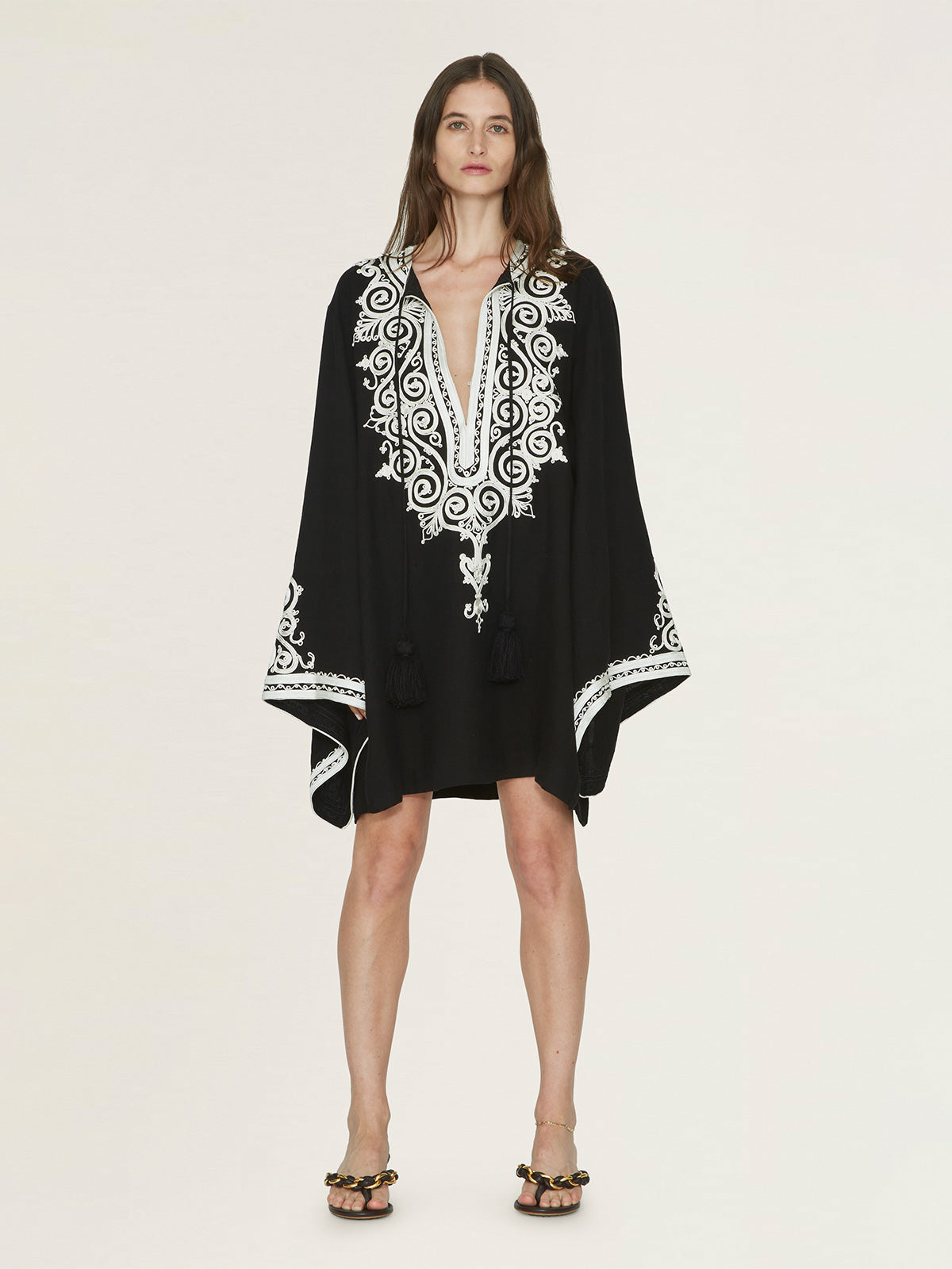 Finn Caftan | Black Finn Caftan | Black