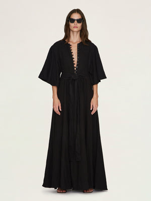 Ischia Dress | Black Ischia Dress | Black