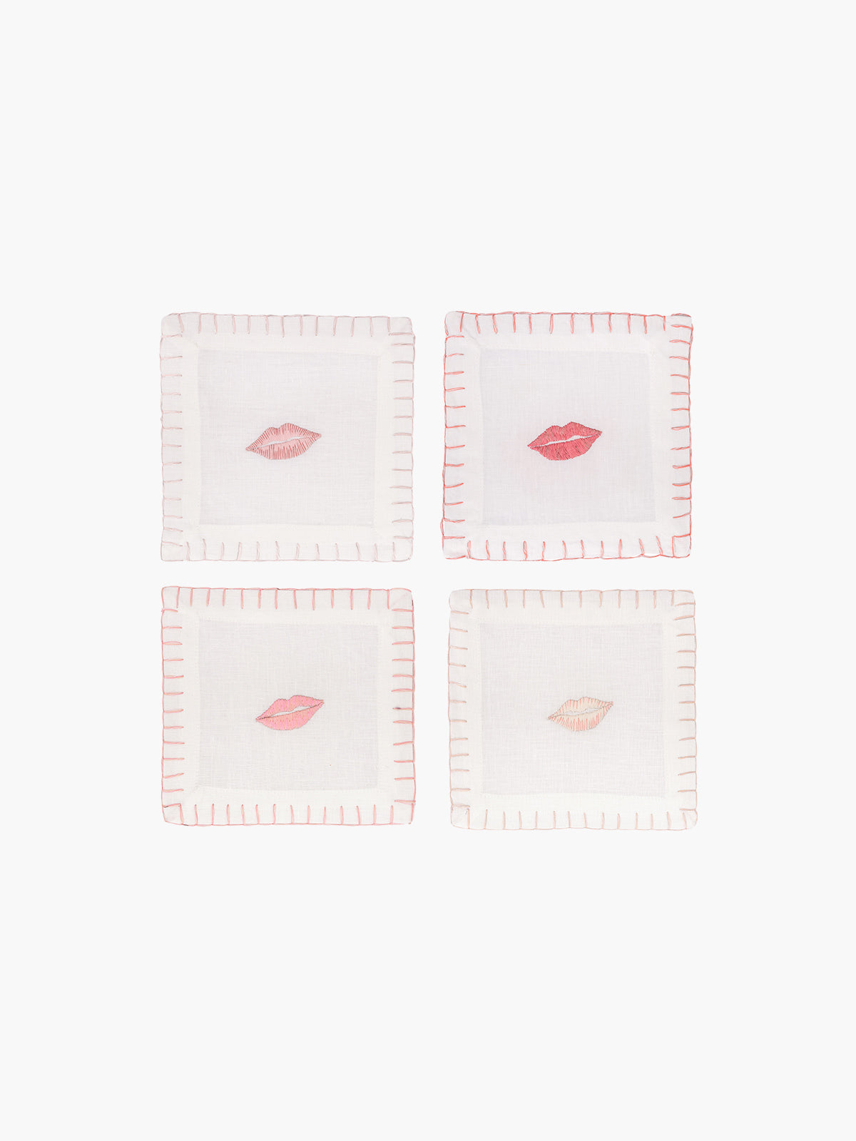 Cocktail Napkin Set of 4 | Beso Cocktail Napkin Set of 4 | Beso