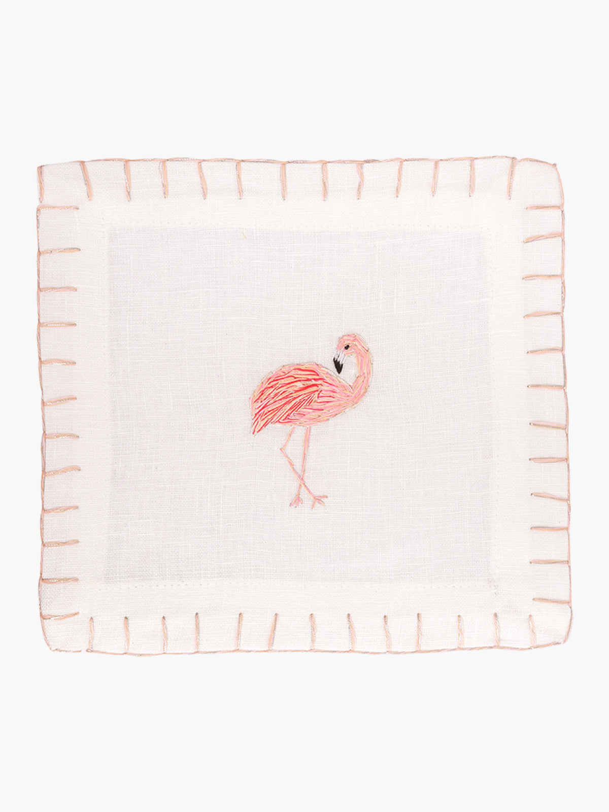 Cocktail Napkin Set of 4 | Flamingo Cocktail Napkin Set of 4 | Flamingo