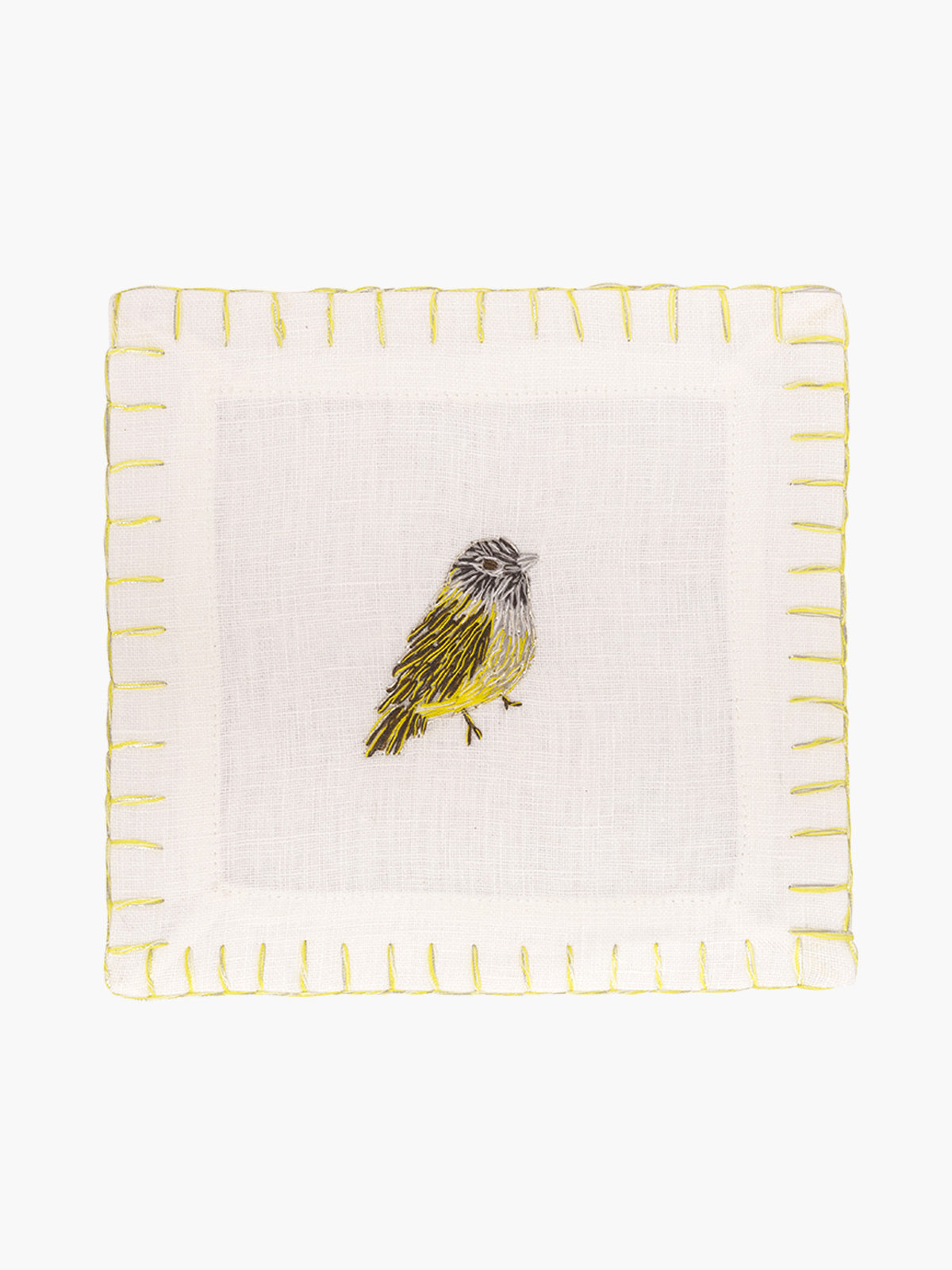 Cocktail Napkin Set of 4 | Parakeet Cocktail Napkin Set of 4 | Parakeet