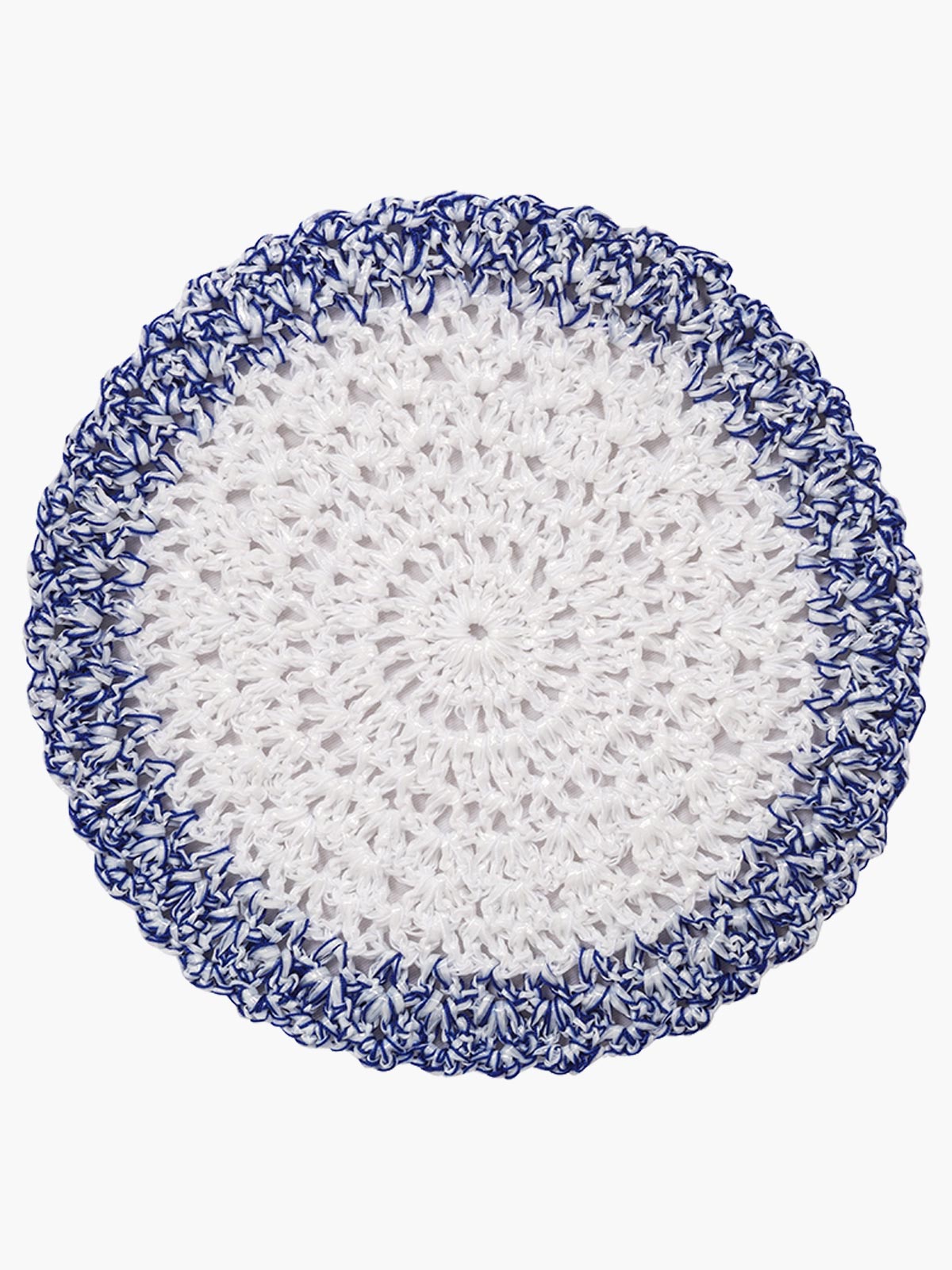 Hues Crochet Placemats | Blues