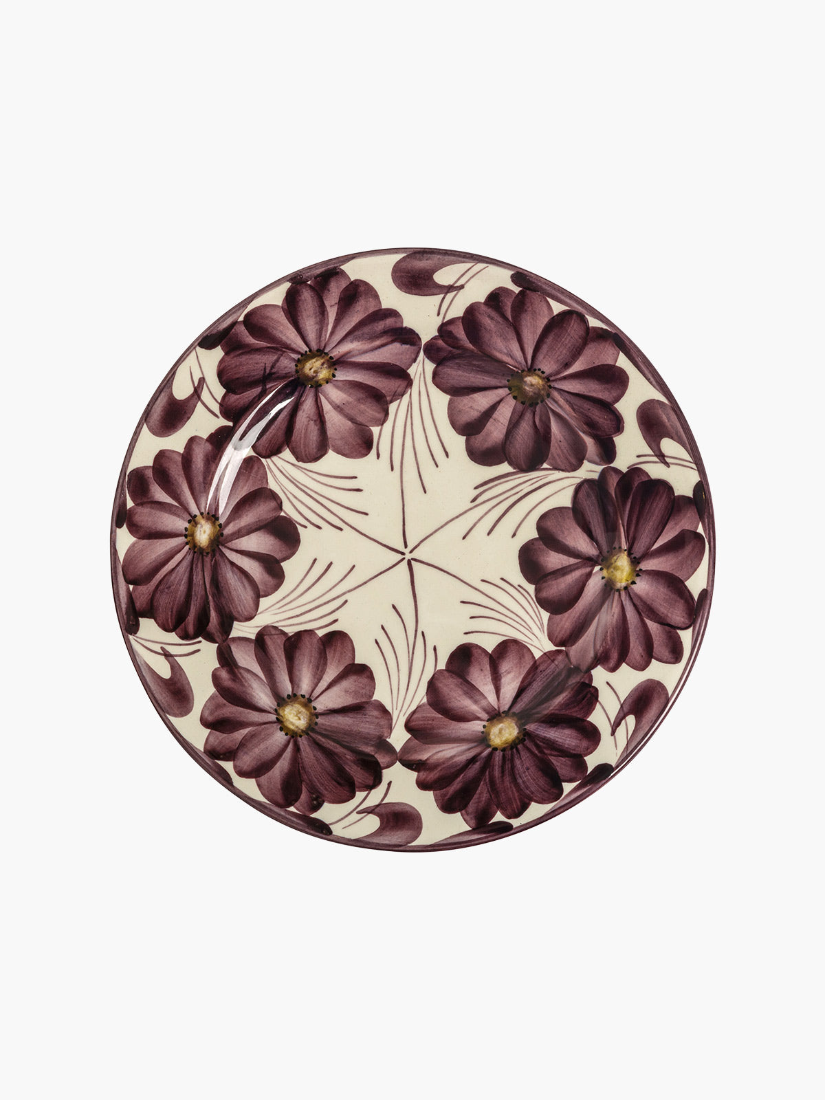 Hand Painted Ceramic Tableware | Aubergine