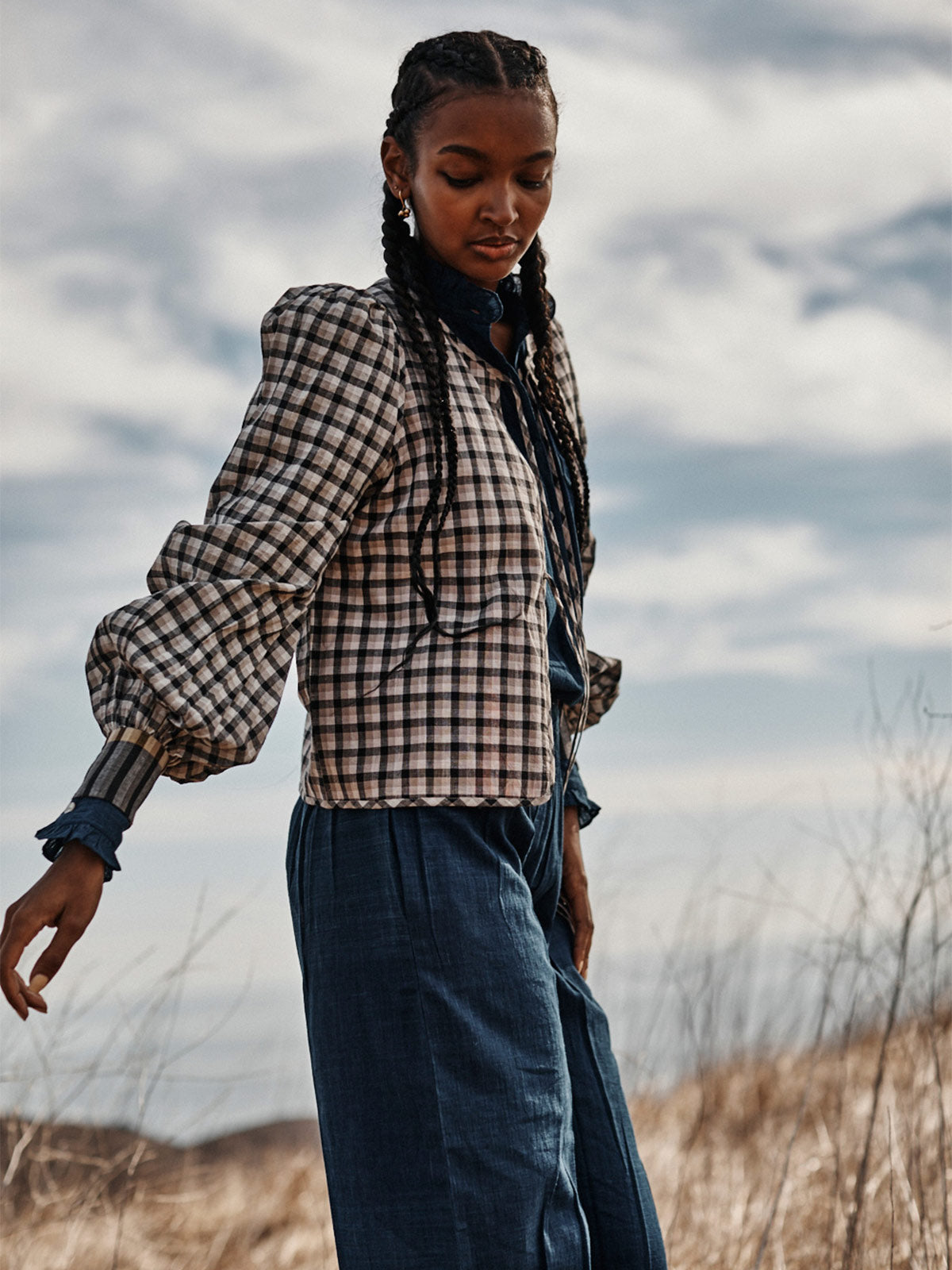 Coco Jacket | Hand Loomed Check Coco Jacket | Hand Loomed Check