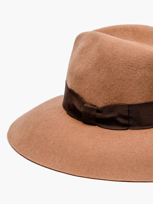 Felt Shade Hat | Camel Felt Shade Hat | Camel - Fashionkind
