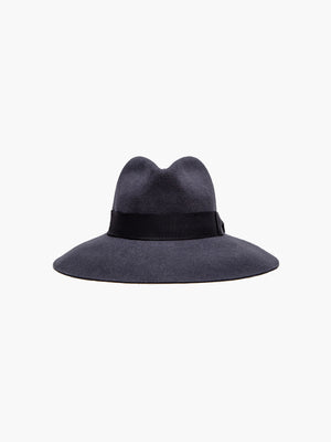 Felt Shade Hat | Charcoal Felt Shade Hat | Charcoal - Fashionkind