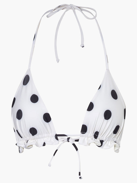 Casa de Nada Top | Polka Black