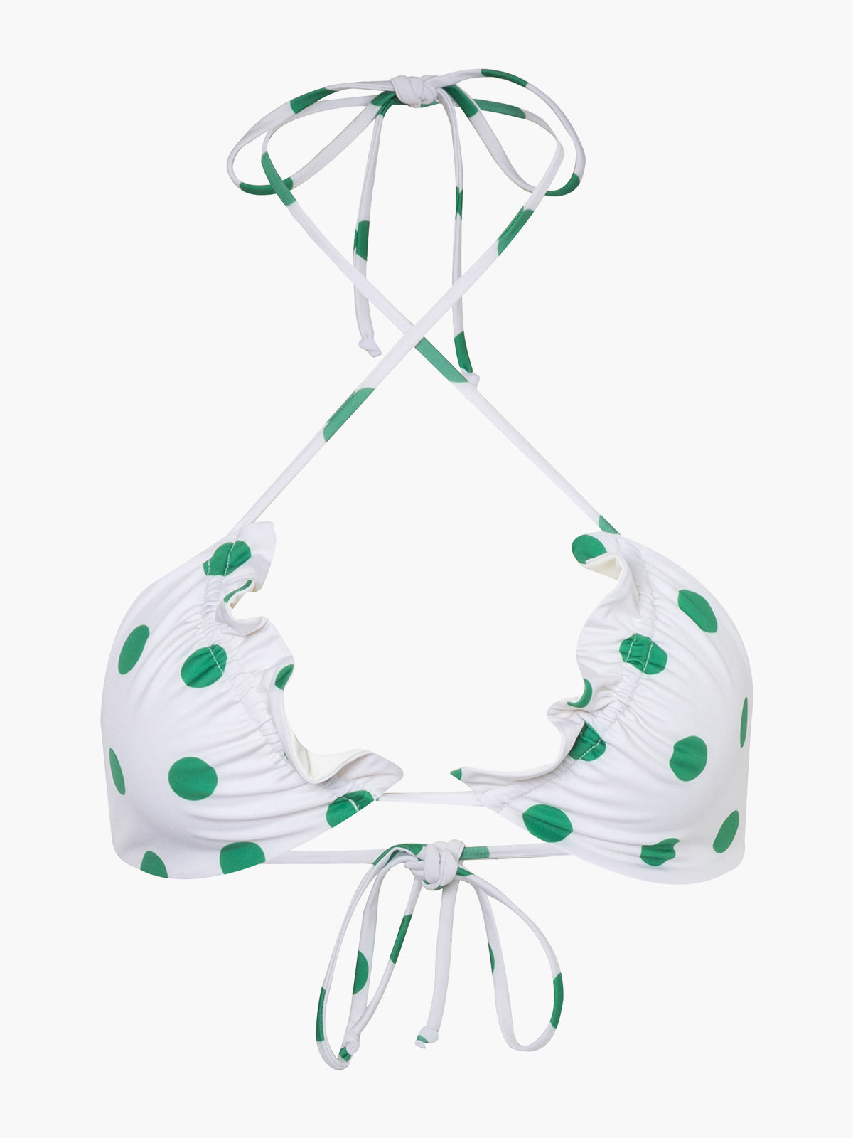 Casa de Nada Top | Green Polka/Ivory Casa de Nada Top | Green Polka/Ivory