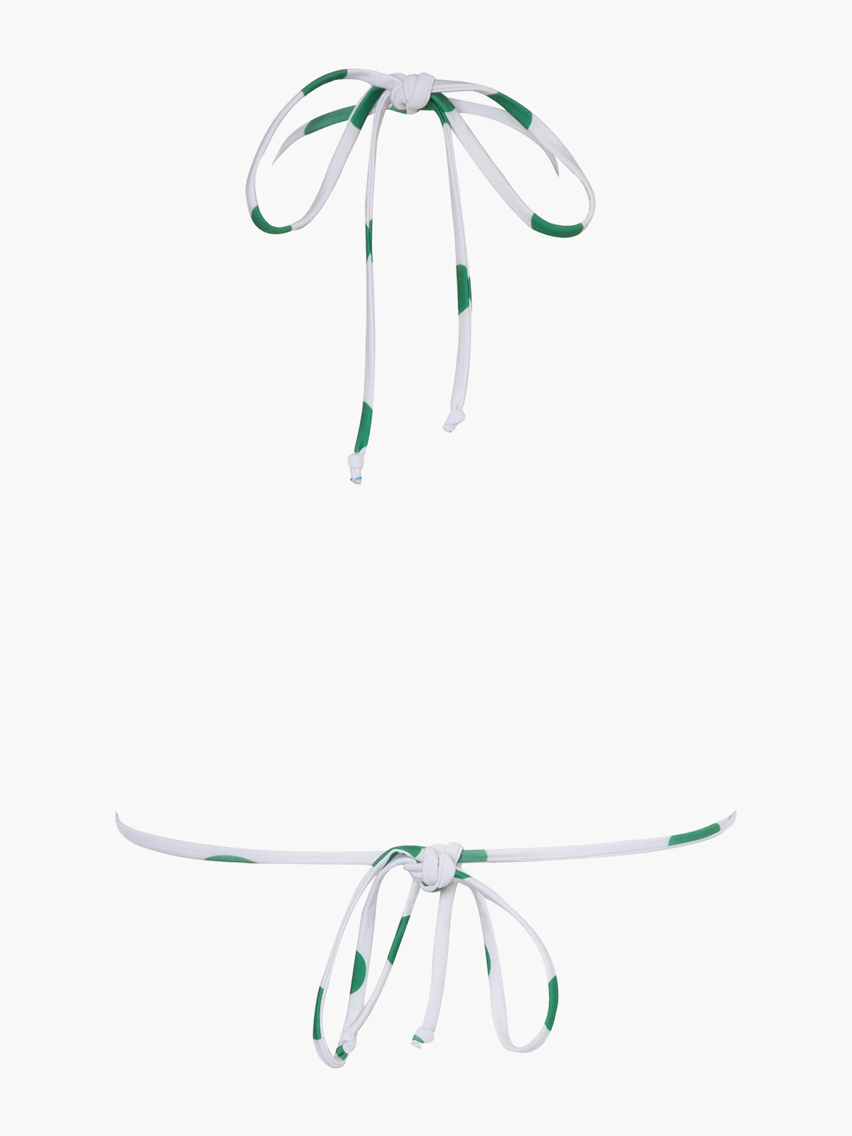 Casa de Nada Top | Green Polka/Ivory Casa de Nada Top | Green Polka/Ivory