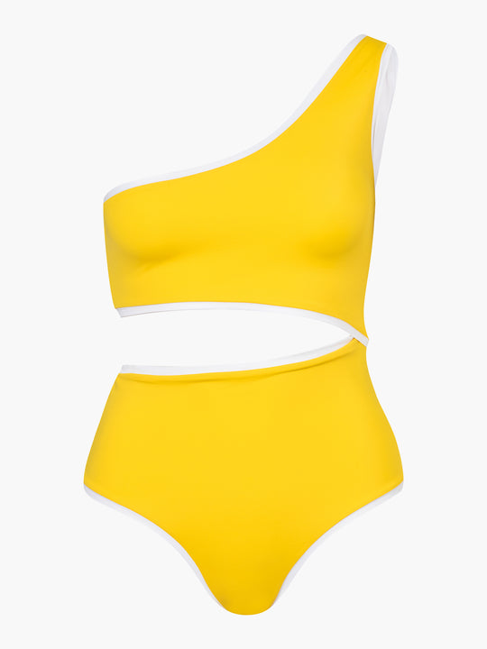 Galapago One Piece | Bright Yellow/White
