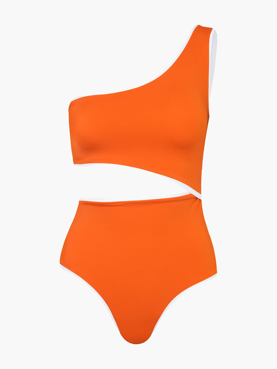 Galapago One Piece | Orange/White
