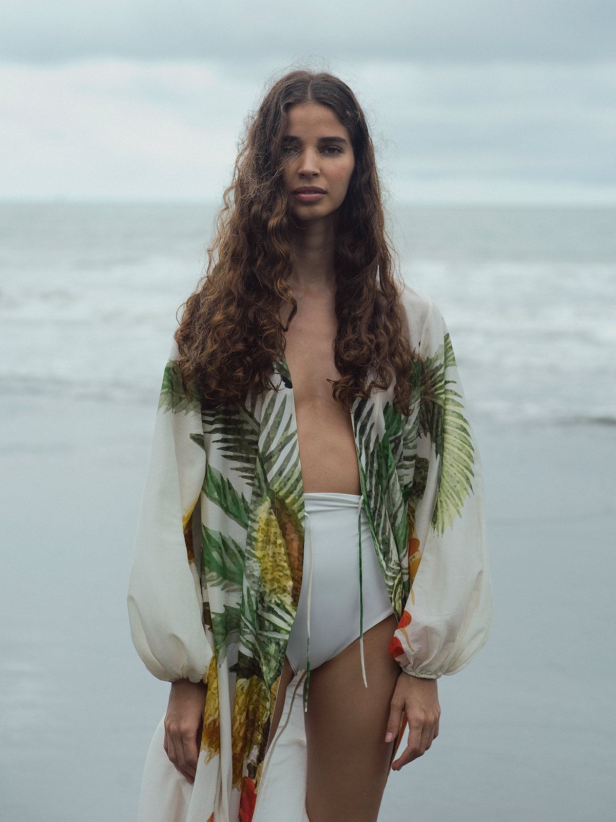 Hojarasca Cotton Silk Maxi Dress | White Palms Hojarasca Cotton Silk Maxi Dress | White Palms