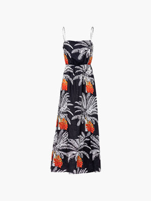 La Polera Linen Maxi Dress La Polera Linen Maxi Dress