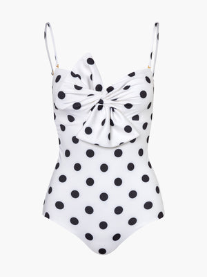 Malaga One Piece | Polka Black Malaga One Piece | Polka Black