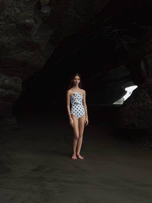 Malaga One Piece | Polka Black Malaga One Piece | Polka Black