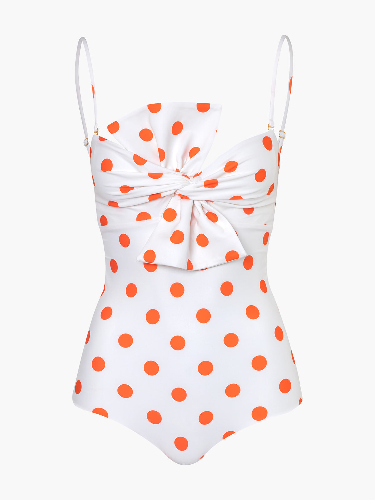 Malaga One Piece | Polka Orange Malaga One Piece | Polka Orange