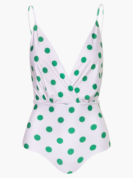 Manga One Piece | Green Polka/Ivory