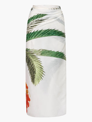 Mapara Cotton Silk Sarong Skirt | White Palms Mapara Cotton Silk Sarong Skirt | White Palms