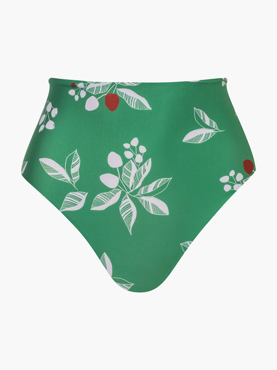 Niche Vintage Bottom | Green Chontaduro/Bright Yellow