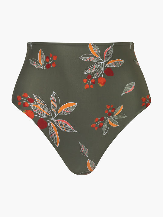 Niche Vintage Bottom | Olive Chontaduro/Orange