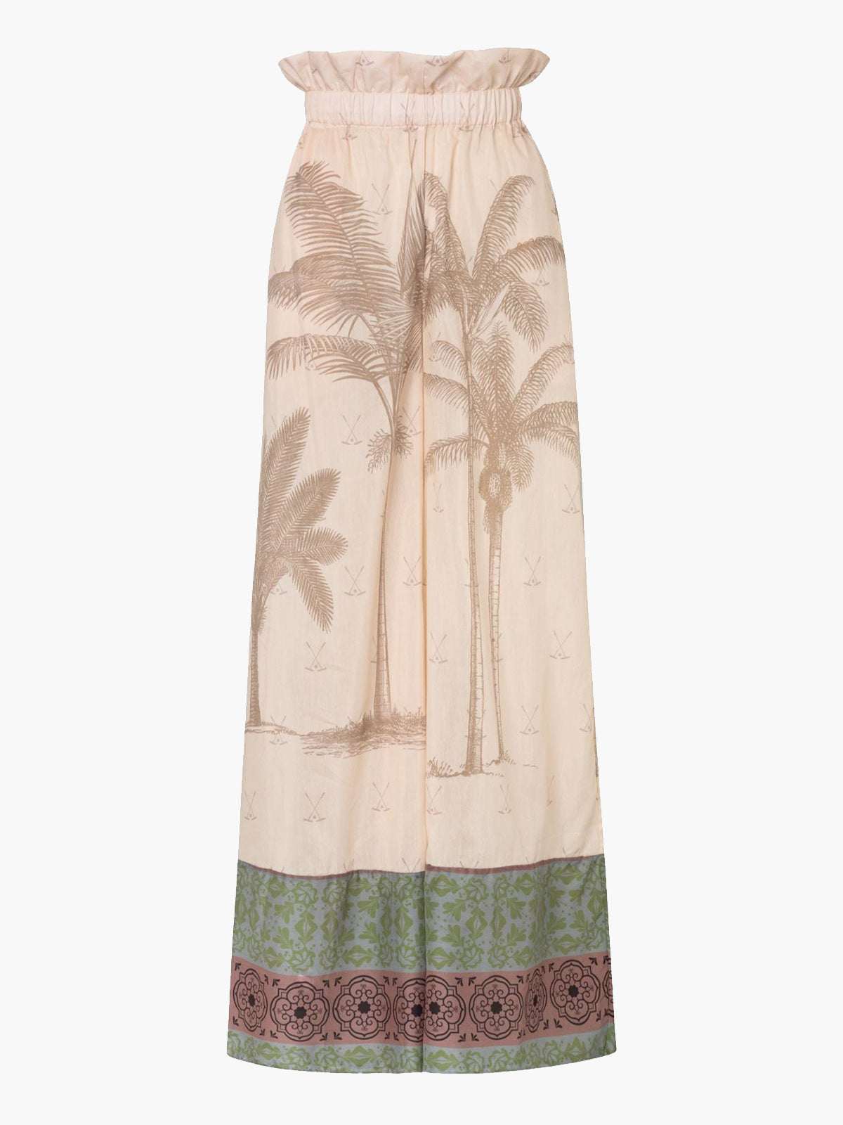 San Antonio Cotton Silk Pants | Ivory San Antonio Cotton Silk Pants | Ivory