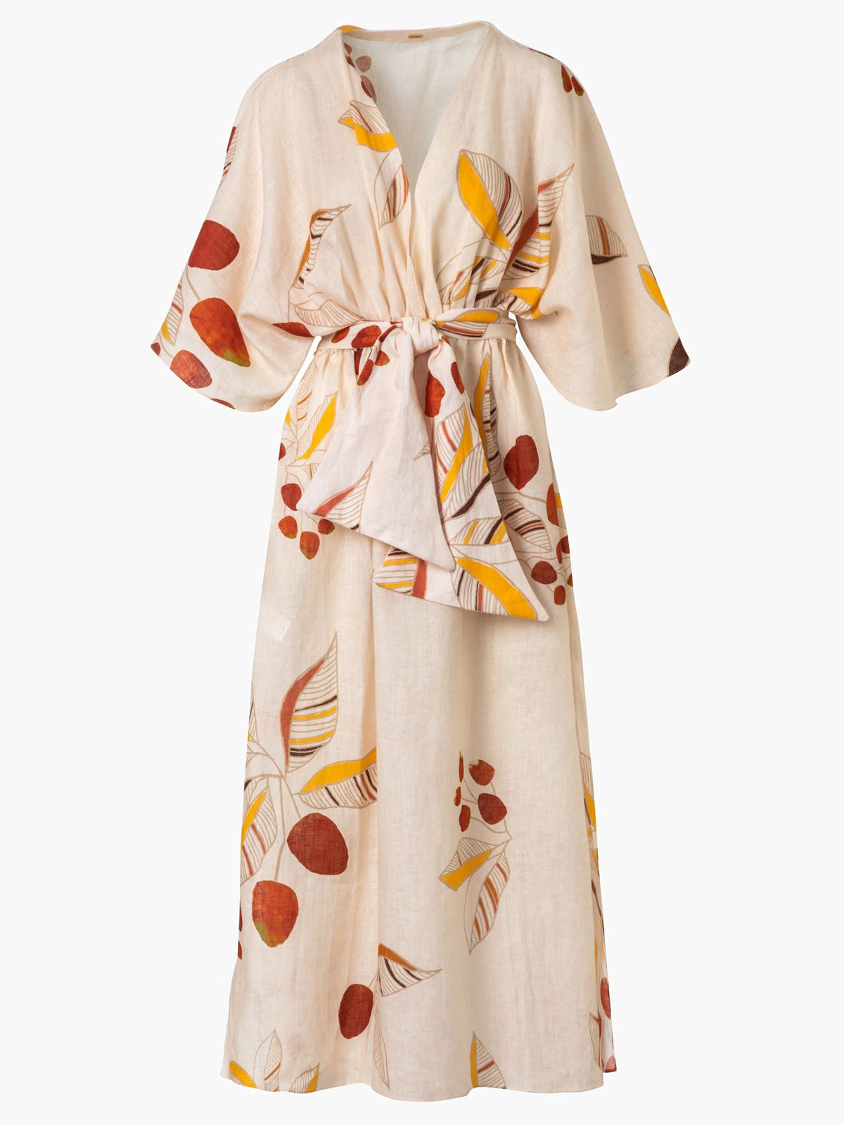 San Bernardo Linen Maxi Dress | Ivory Chontaduro San Bernardo Linen Maxi Dress | Ivory Chontaduro