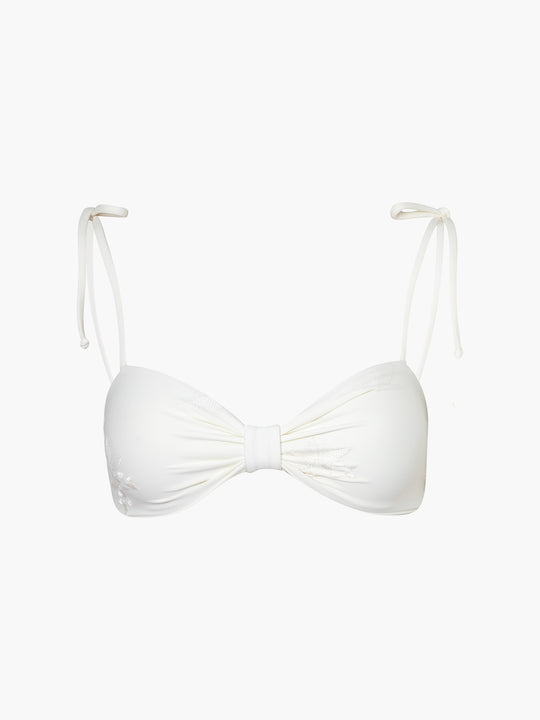 San Miguel Top Embroidered | Ivory