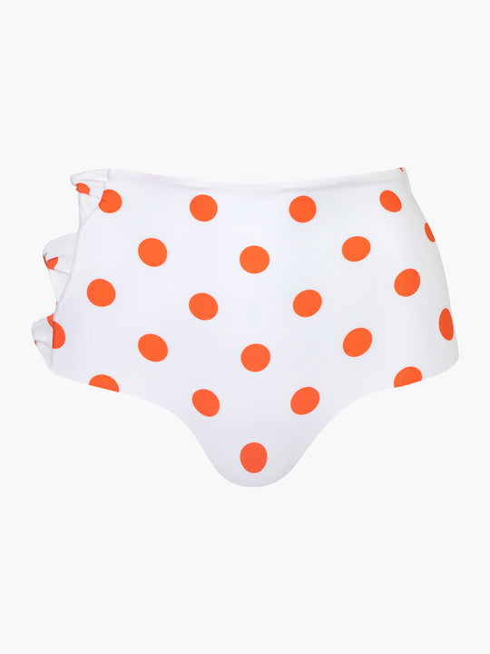 Tejada Vintage Bottom | Polka Orange