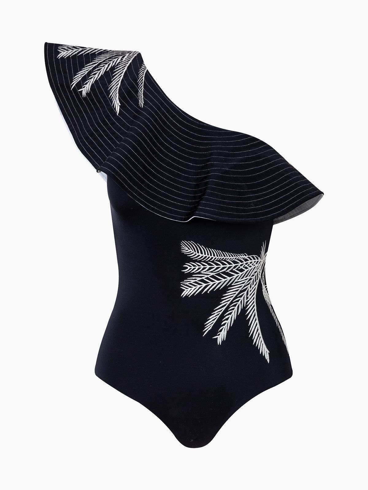 Tucan One Piece Embroidered | Black Tucan One Piece Embroidered | Black