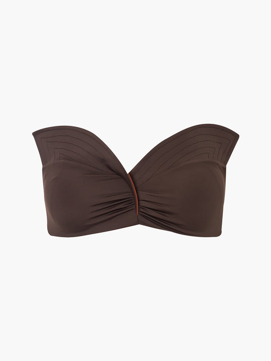 Victoria Top | Cocoa/Brown