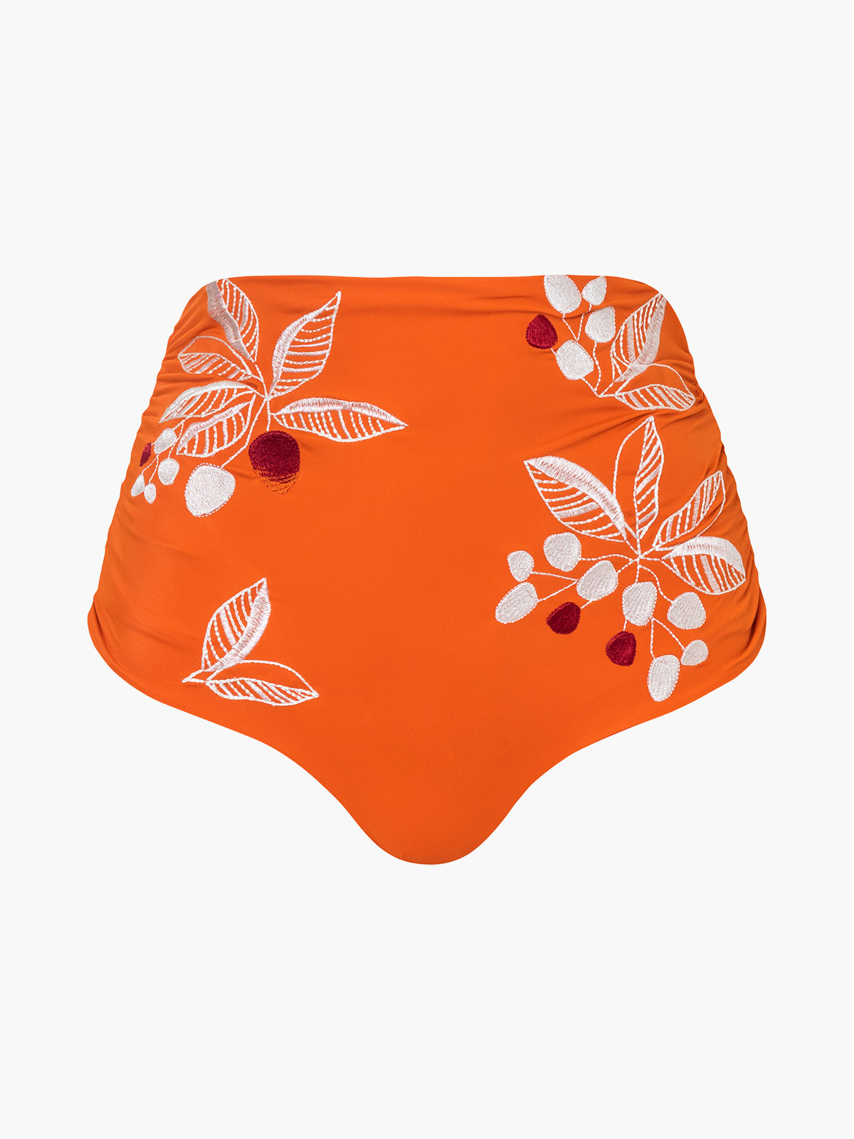 Victoria Vintage Bottom Embroidered | Orange Victoria Vintage Bottom Embroidered | Orange