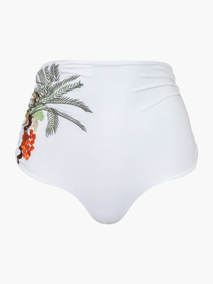 Victoria Vintage Bottom Embroidered | White Victoria Vintage Bottom Embroidered | White